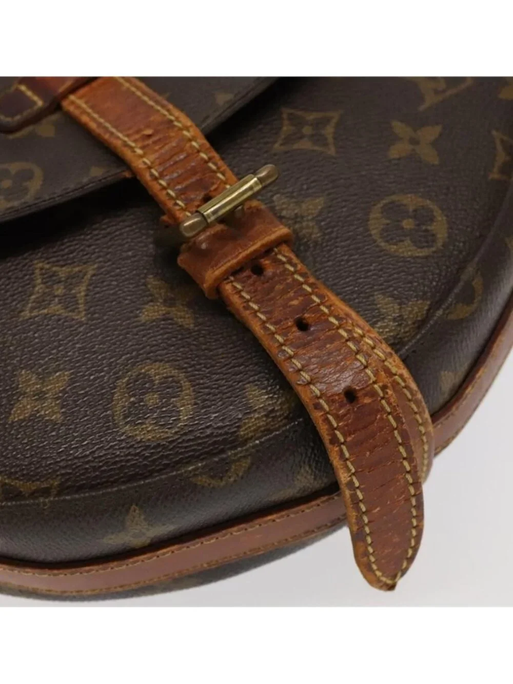 Authentic LOUIS VUITTON Monogram Chantilly GM Shoulder Bag M51232 LV